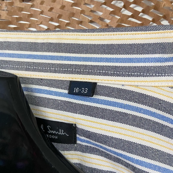 PAUL SMITH LONDON | Striped Oxford shirt - Picture 5 of 7